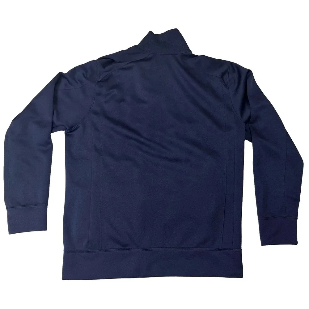 Penn State Nittany Lions Jacket Men Med Blue NCAA Football Nike Dri-FIT Full Zip